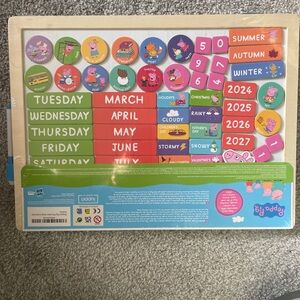 Peppa Pig Educational Magnetic Calendar